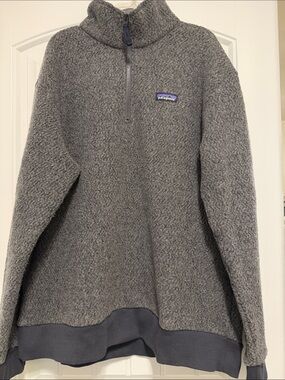 Patagonia Gray Half-Zip Fleece Pullover